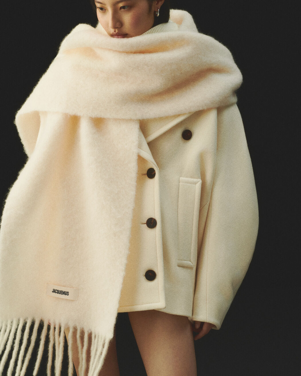 The Carro scarf jacquemus the carro scarf