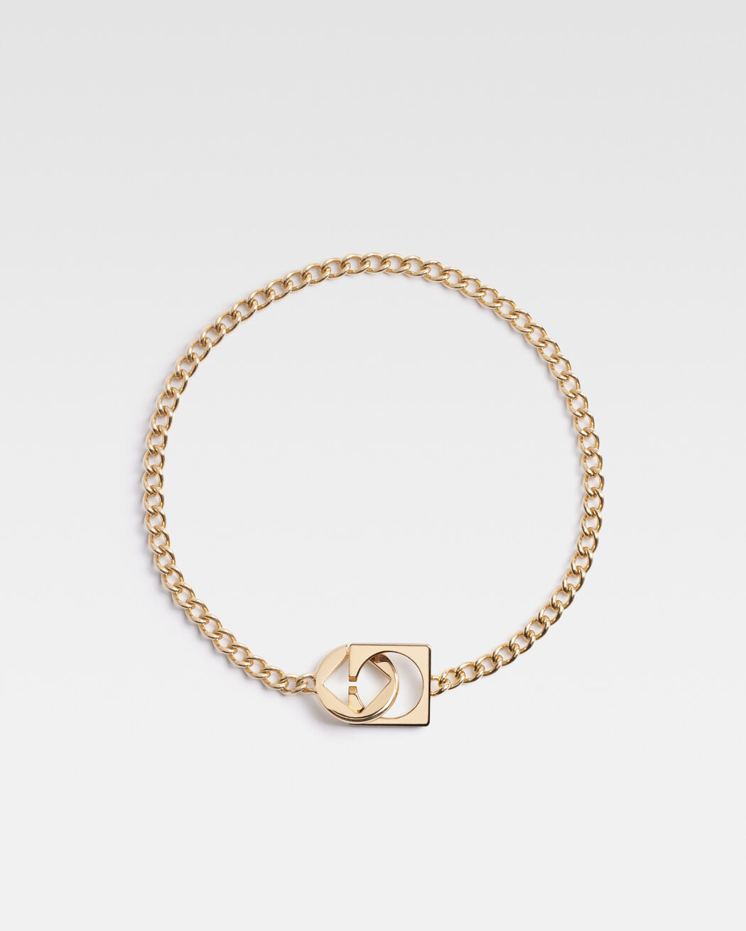 The Rond Carré necklace jacquemus the rond carr necklace