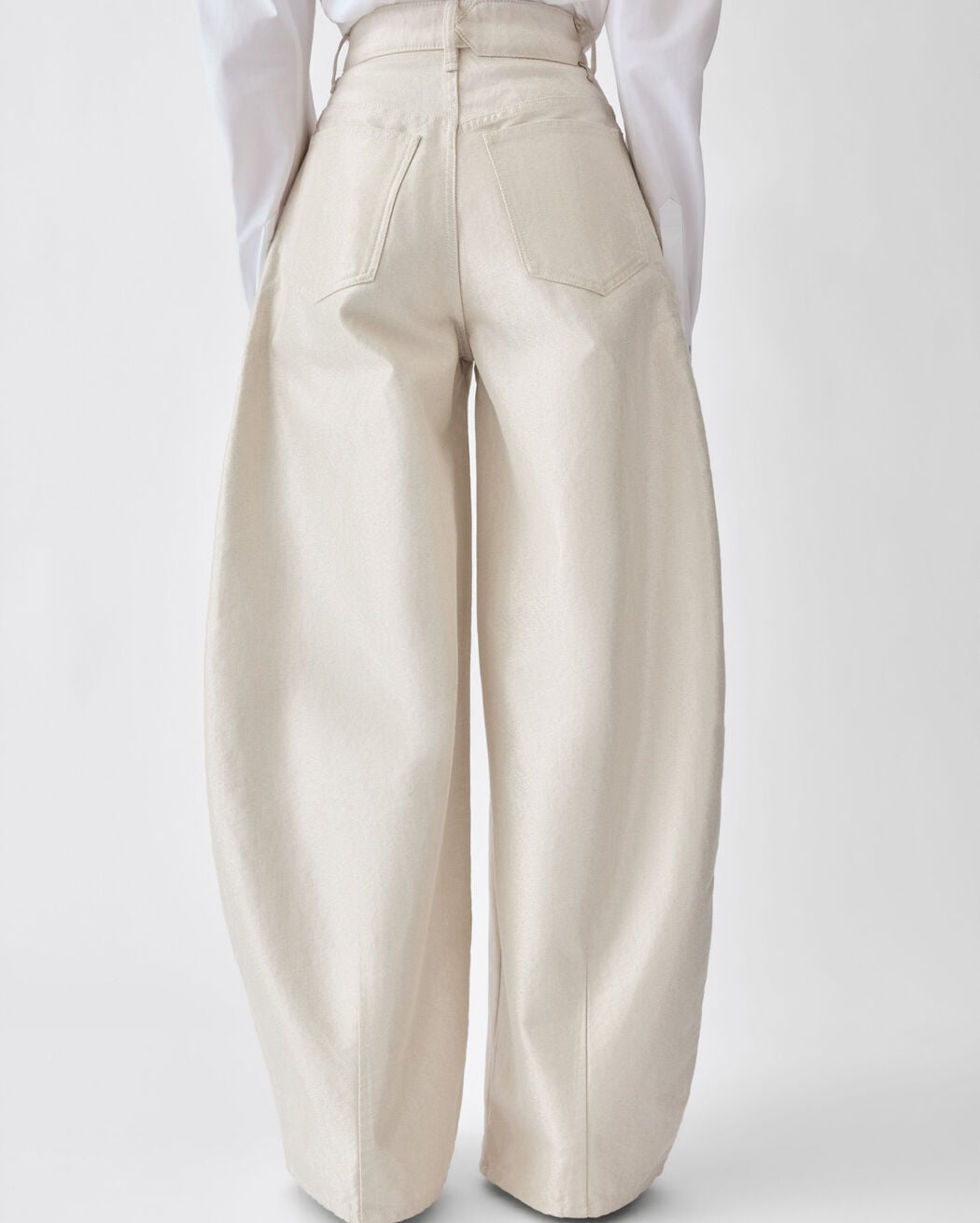 The de-Nîmes Ovalo denim pants jacquemus the de n mes ovalo denim pants