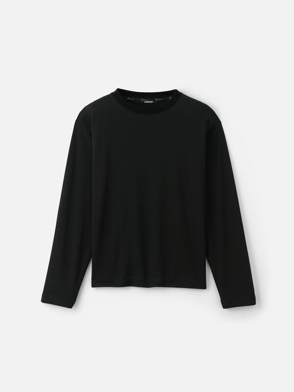 The Rond Carré long-sleeve t-shirt jacquemus the rond carr long sleeve t shirt