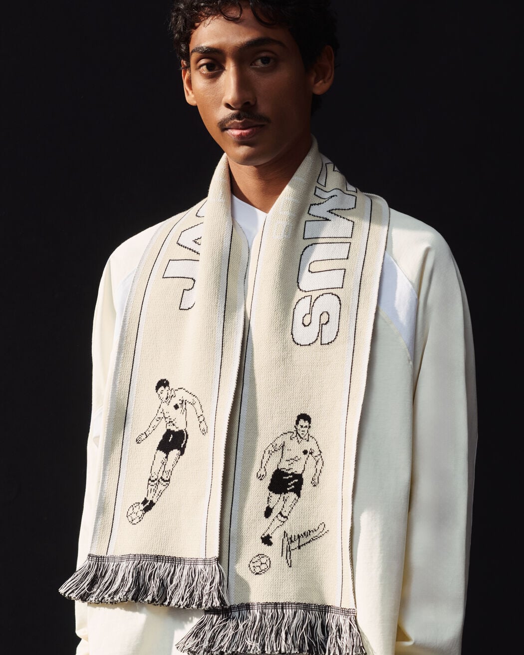 The Supporter scarf jacquemus the supporter scarf