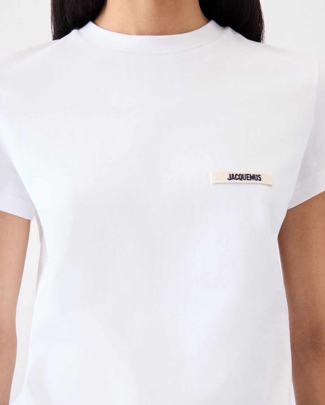 The Gros Grain short-sleeve t-shirt jacquemus the gros grain short sleeve t shirt