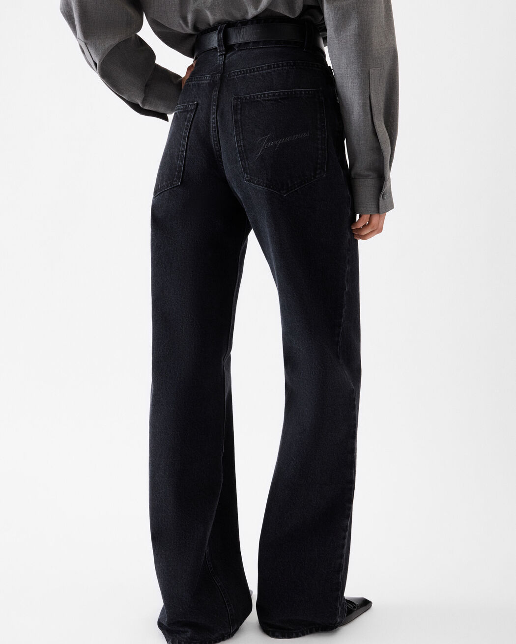 The wide de-Nîmes denim pants jacquemus the wide de n mes denim pants
