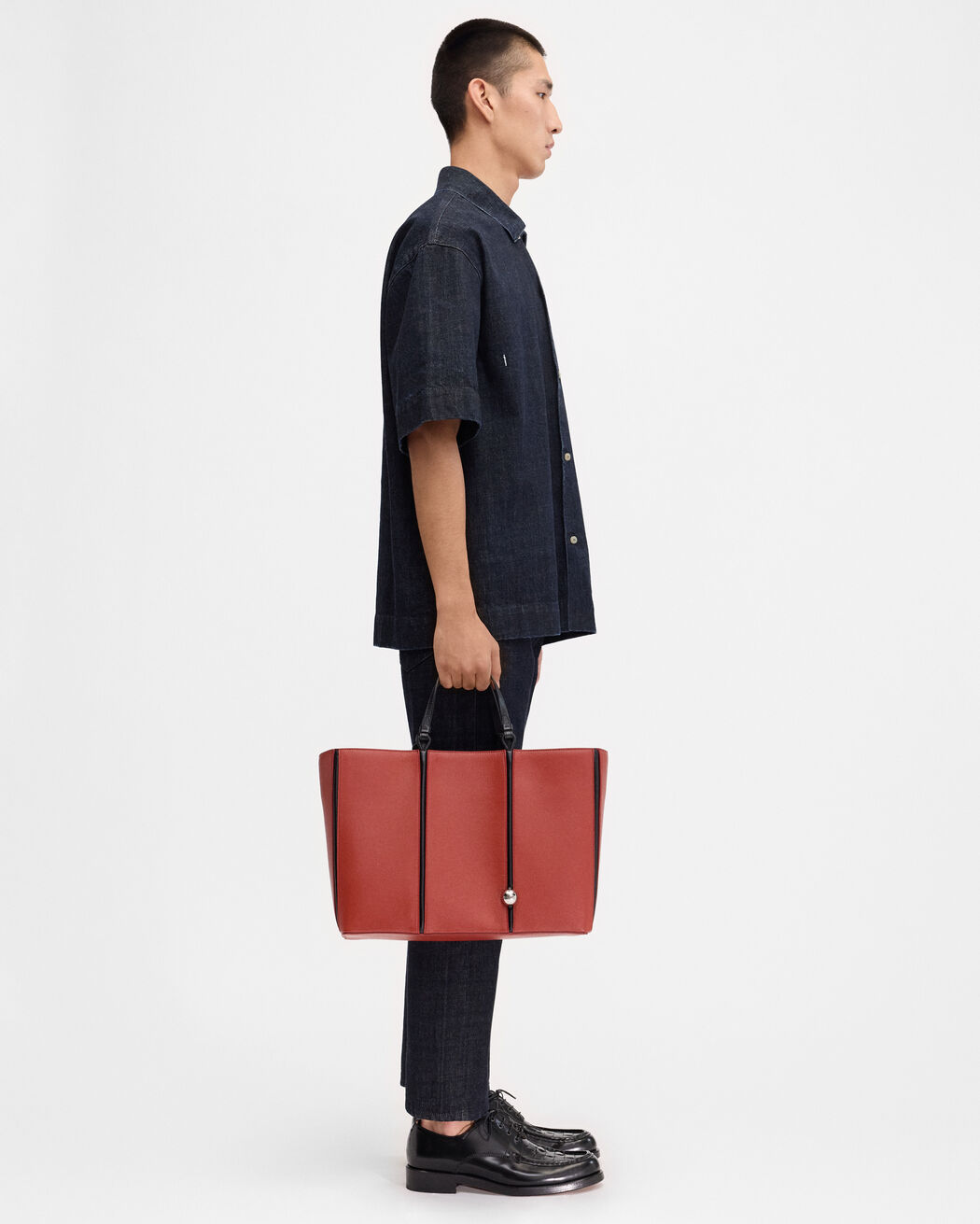 The Aloe de-Nîmes denim shirt jacquemus the aloe de n mes denim shirt