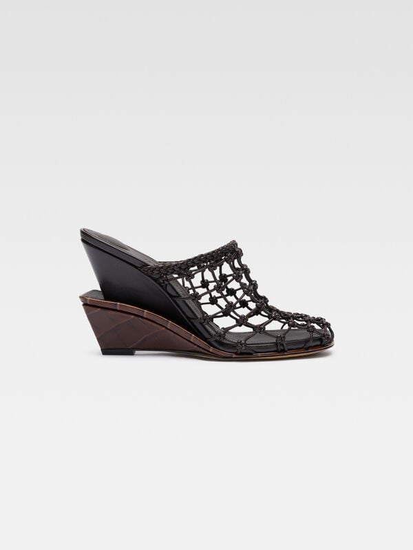 The double woven حذاء jacquemus the double woven حذاء