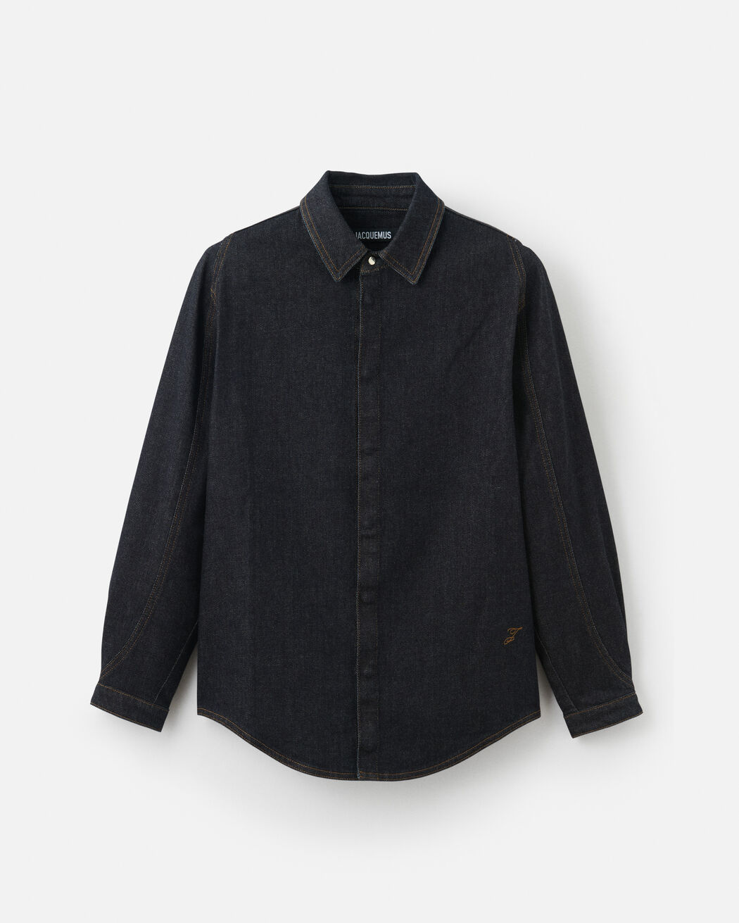 The Amelo de-Nîmes denim shirt jacquemus the amelo de n mes denim shirt