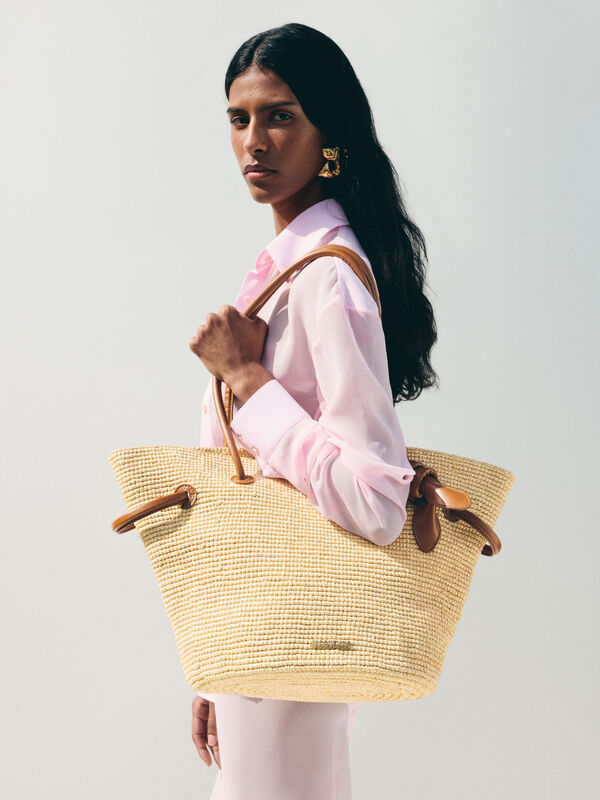 The Turismo basket jacquemus the turismo basket