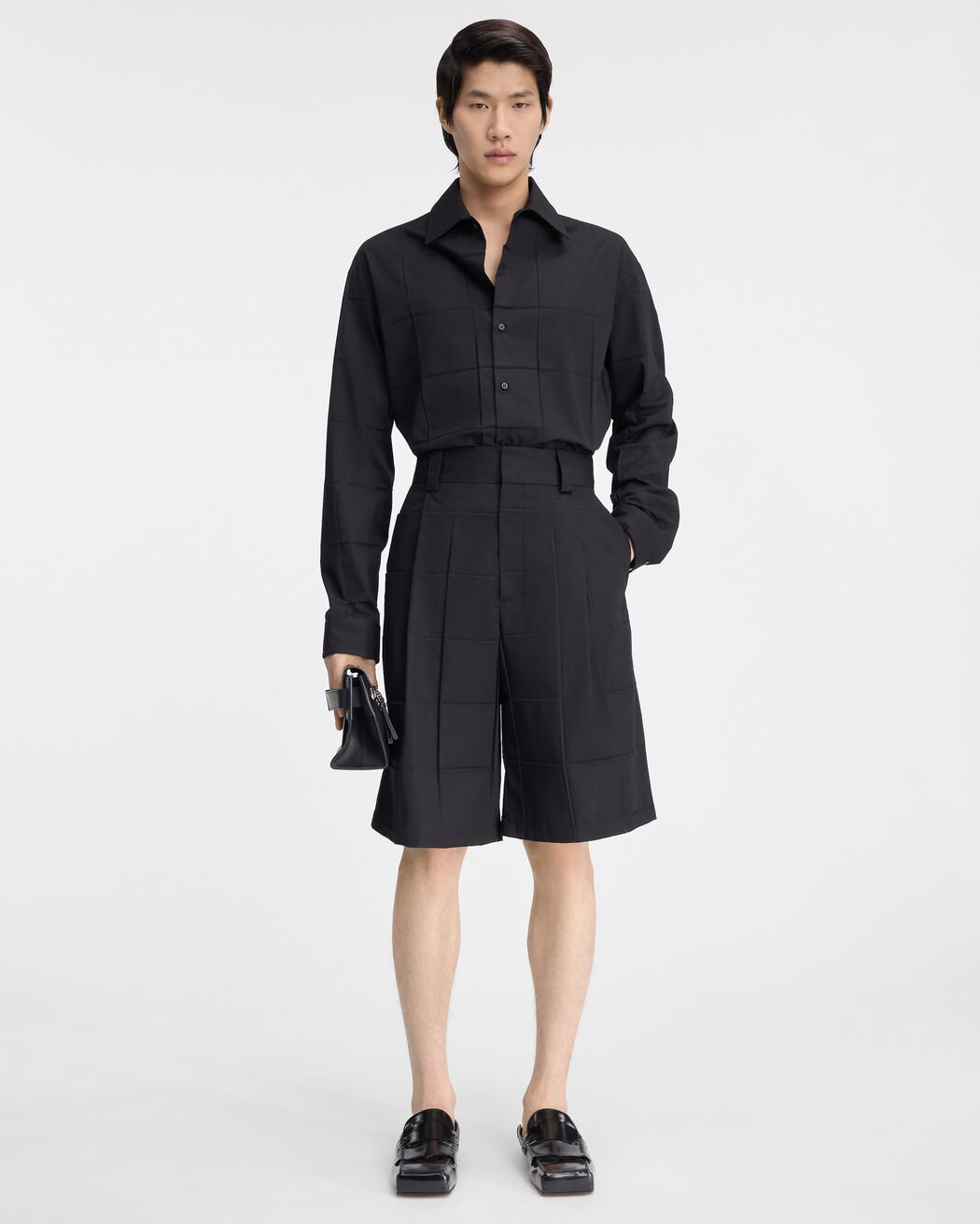 The Navega pleated shorts jacquemus the navega pleated shorts