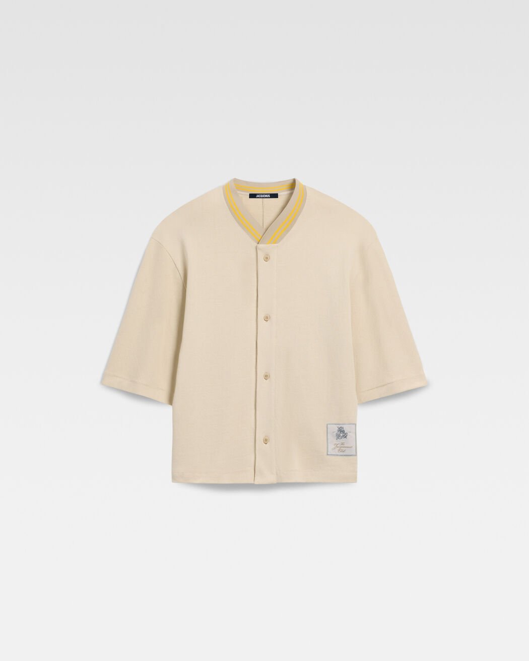قميص بأكمام قصيرة The Baseball jacquemus قميص بأكمام قصيرة the baseball