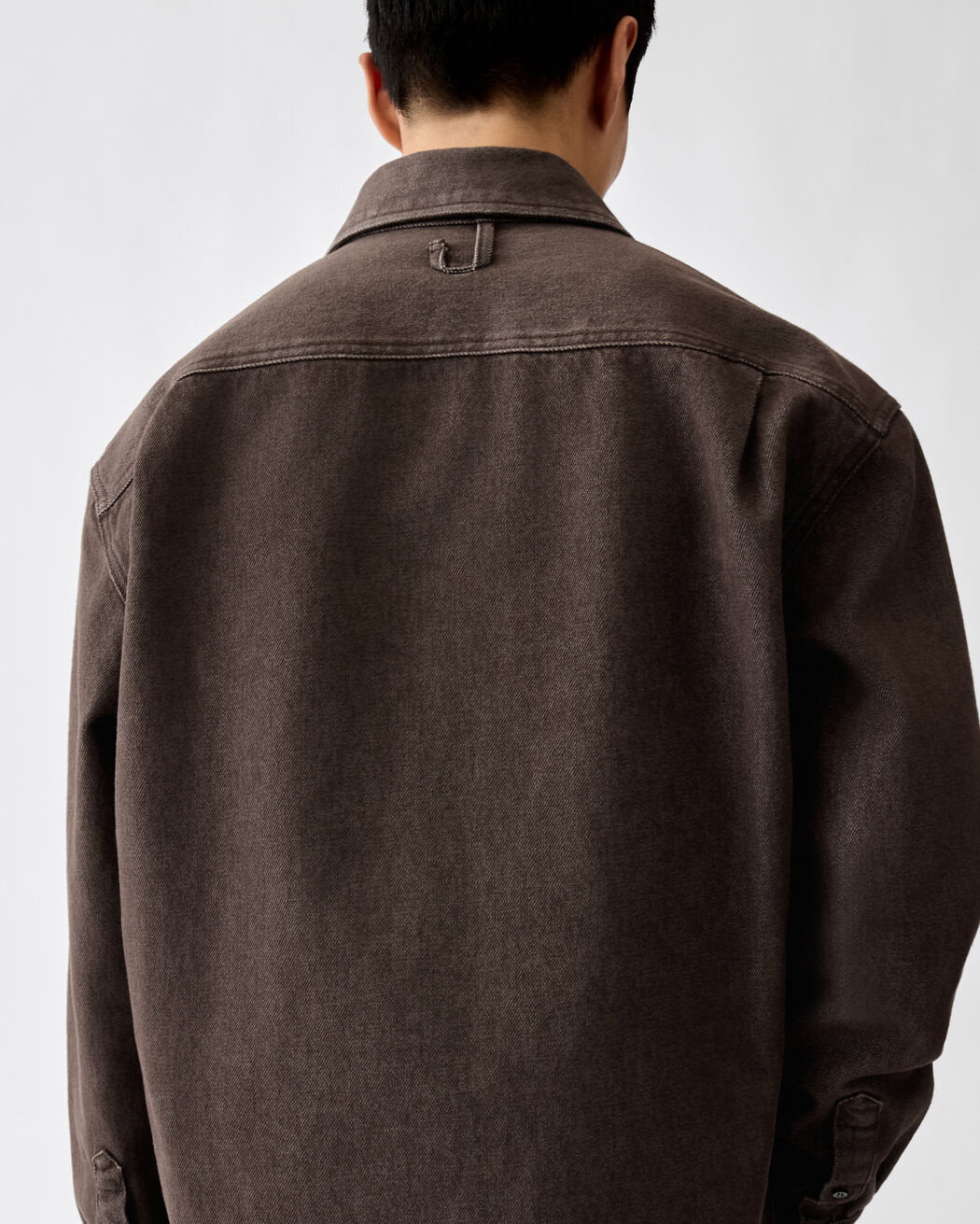 The de-Nîmes Simon denim shirt jacquemus the de n mes simon denim shirt
