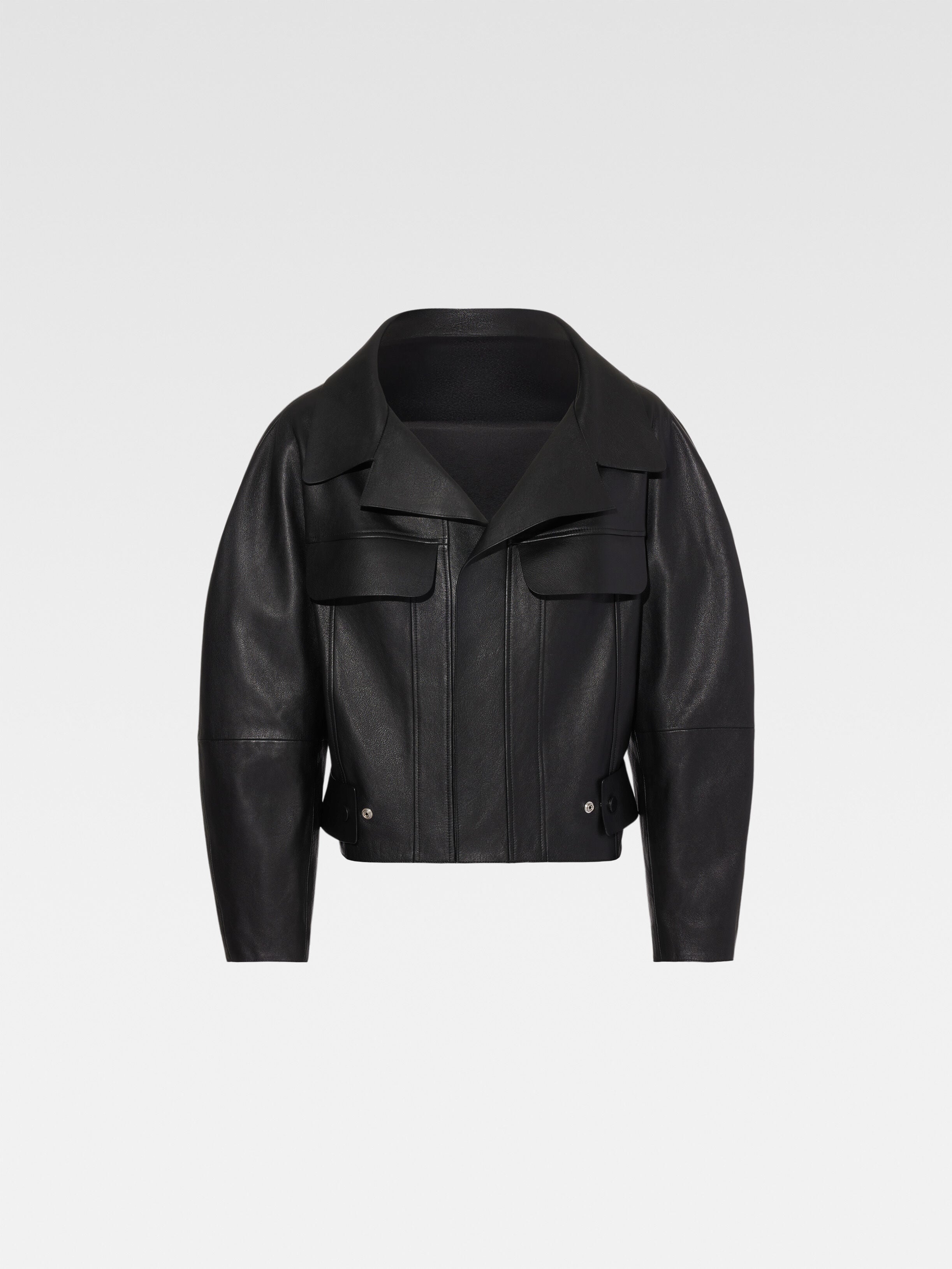 The Pilota leather jacket, Black | JACQUEMUS UAE