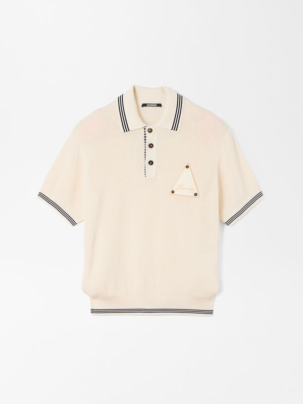 The Voilier polo shirt jacquemus the voilier polo shirt