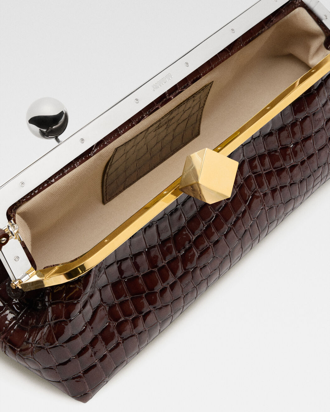 The Salon clutch jacquemus the salon clutch