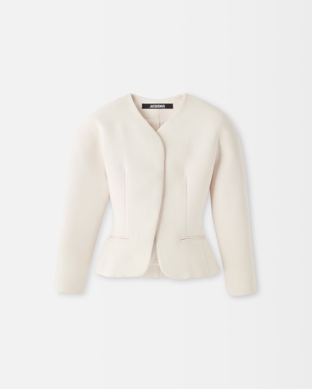 The mini Ovalo jacket jacquemus the mini ovalo jacket