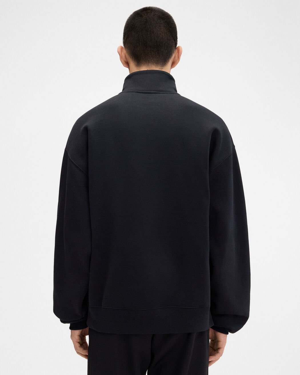 The Gros Grain zipped-rollneck sweatshirt jacquemus the gros grain zipped rollneck sweatshirt