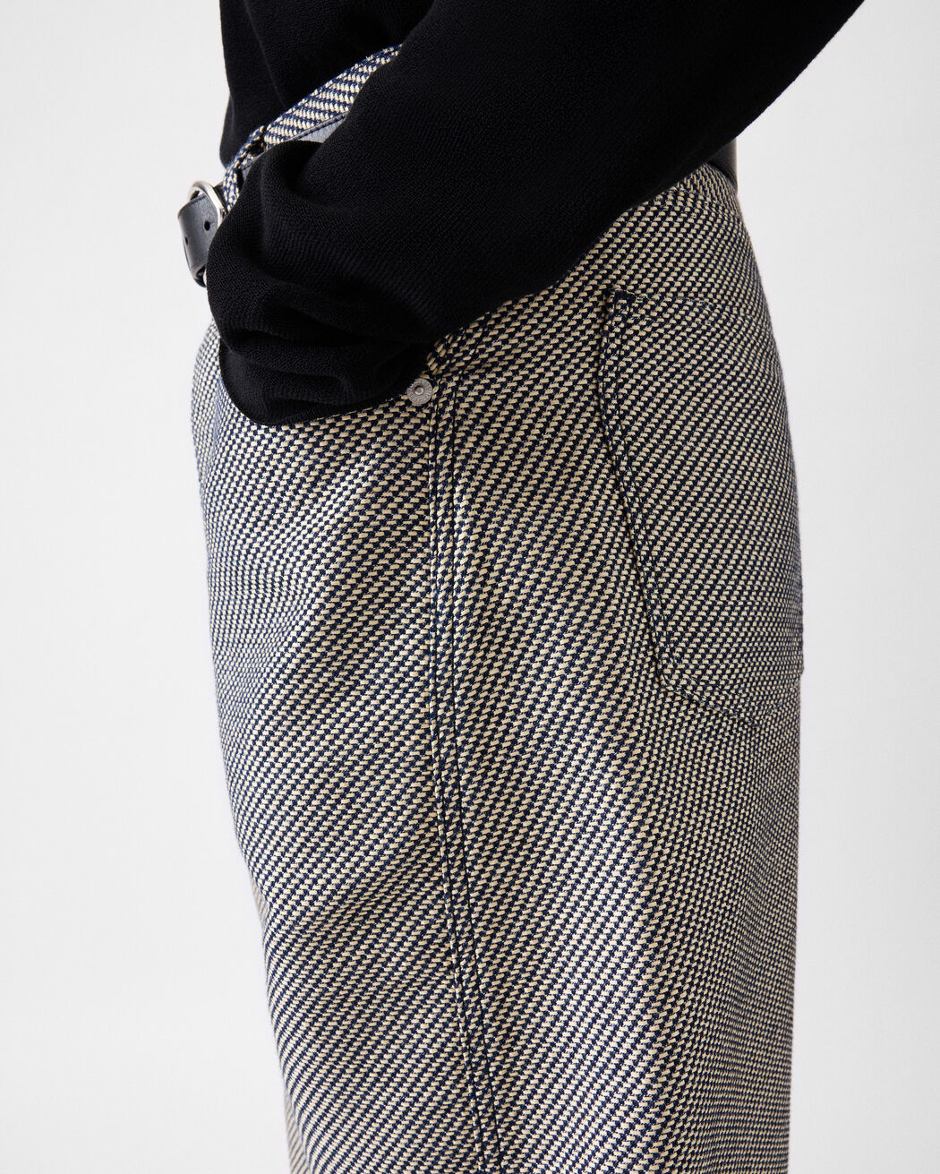 The Mirada de-Nîmes denim pants jacquemus the mirada de n mes denim pants