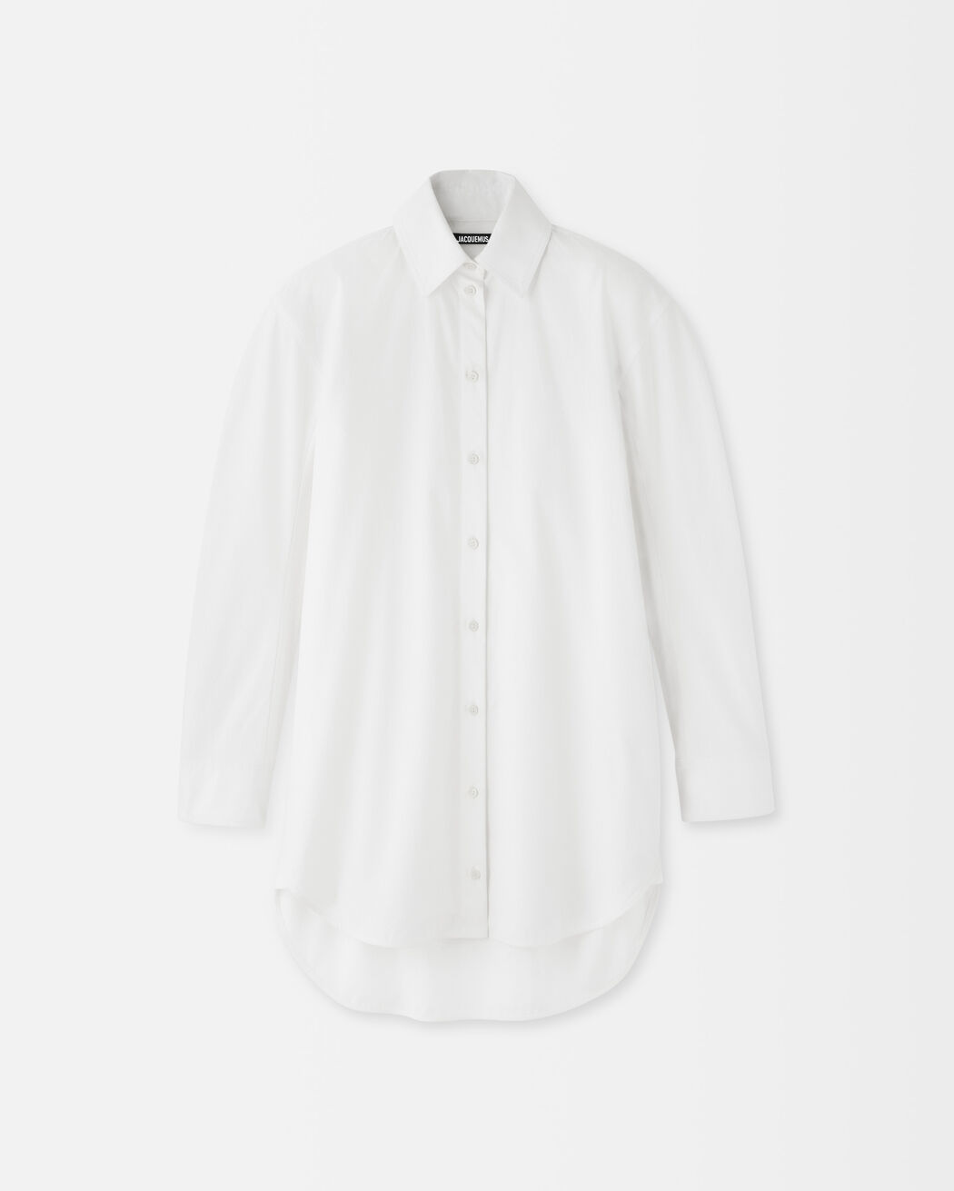 The Ovalo shirt dress jacquemus the ovalo shirt dress