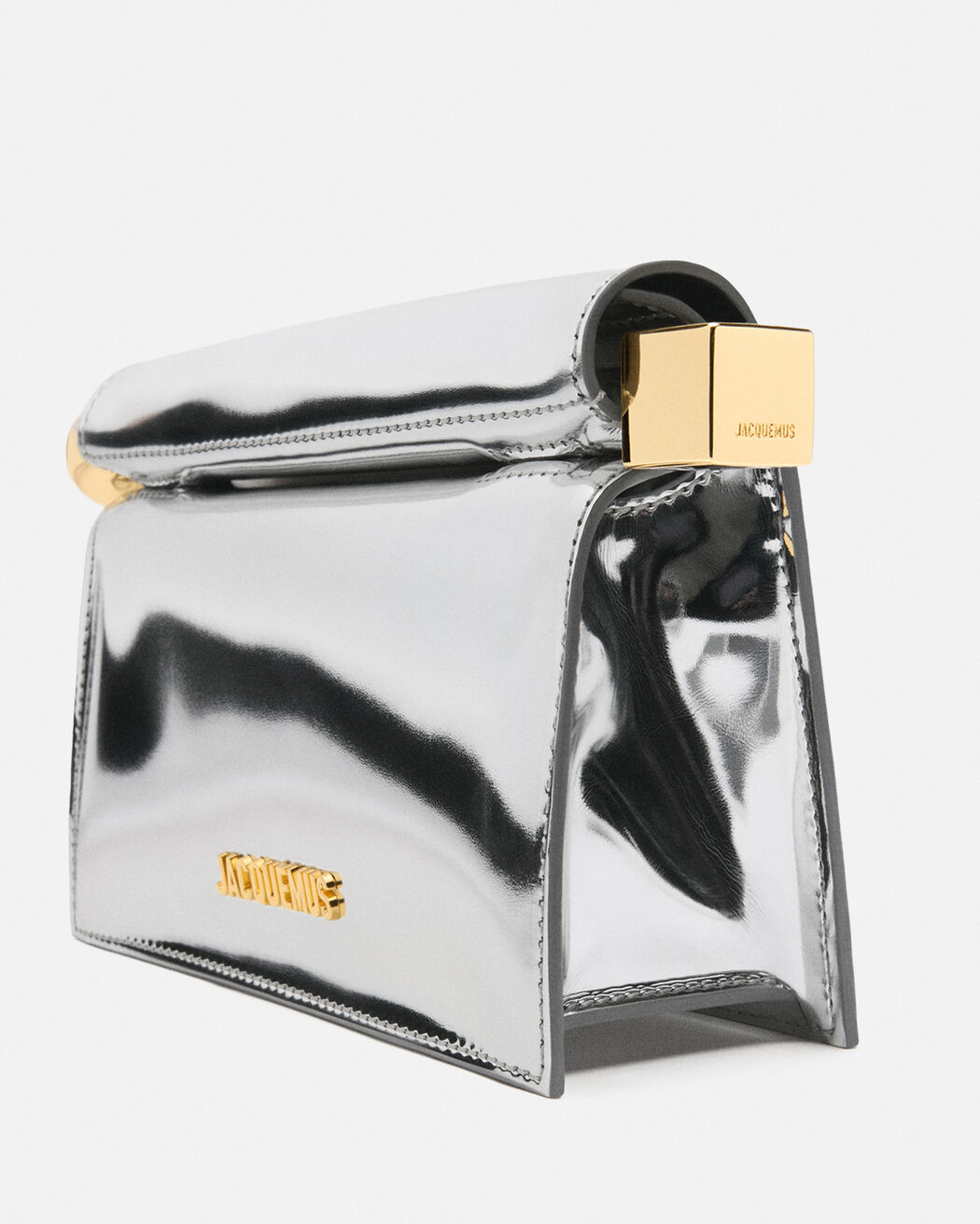 The small Rond Carré clutch jacquemus the small rond carr clutch