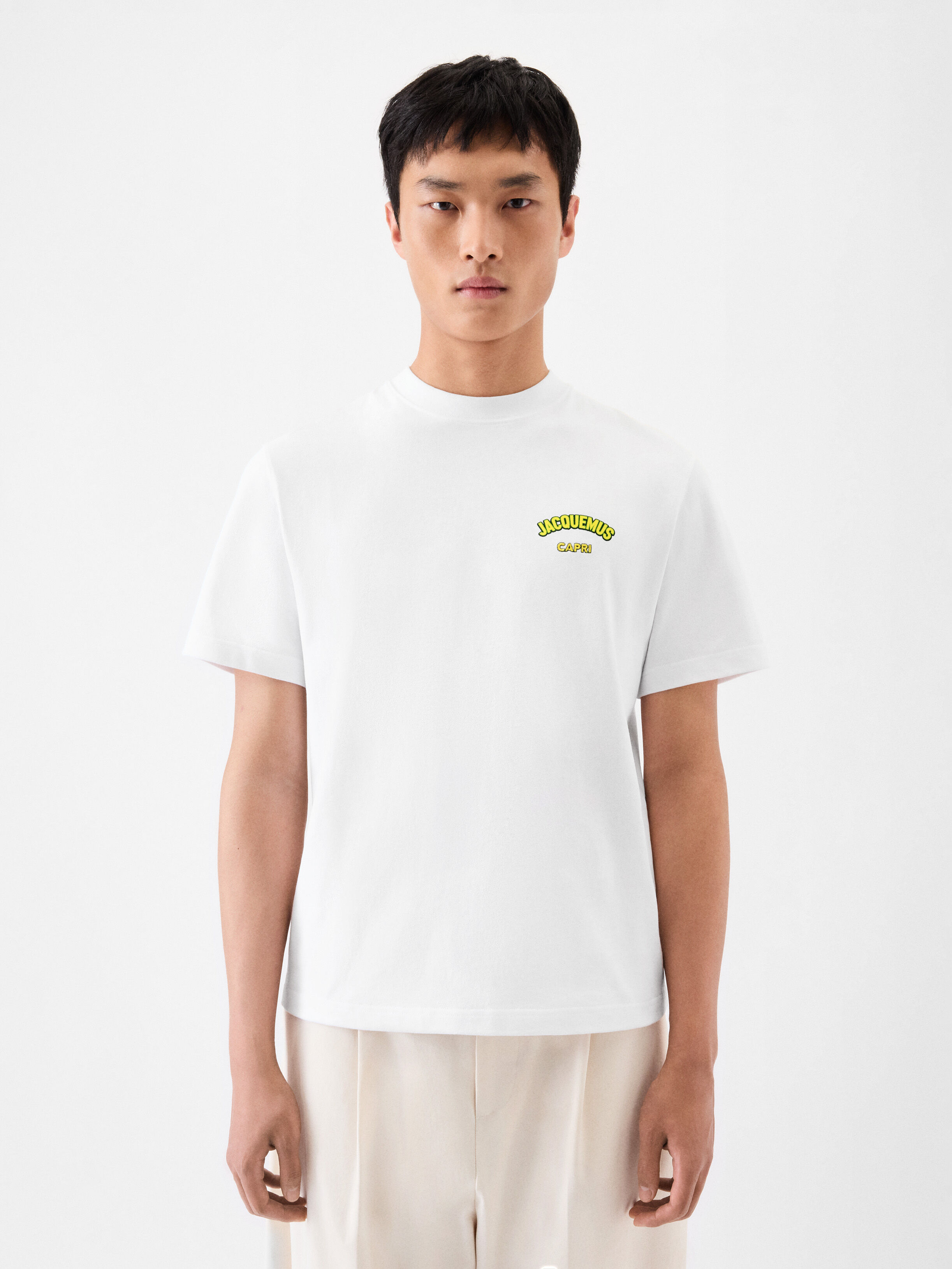 The Capri t-shirt, White | JACQUEMUS UAE