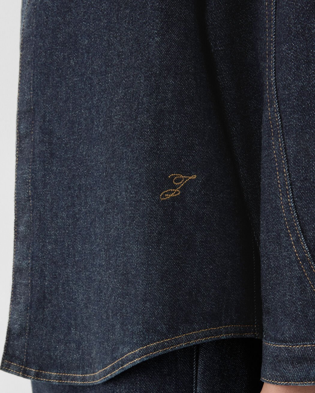 The Amelo de-Nîmes denim shirt jacquemus the amelo de n mes denim shirt