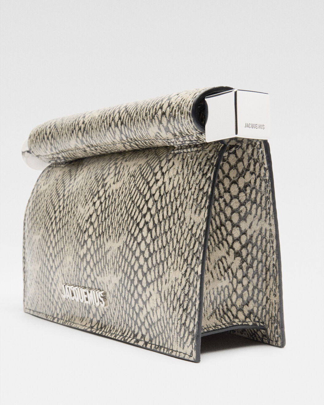 The small Rond Carré clutch jacquemus the small rond carr clutch