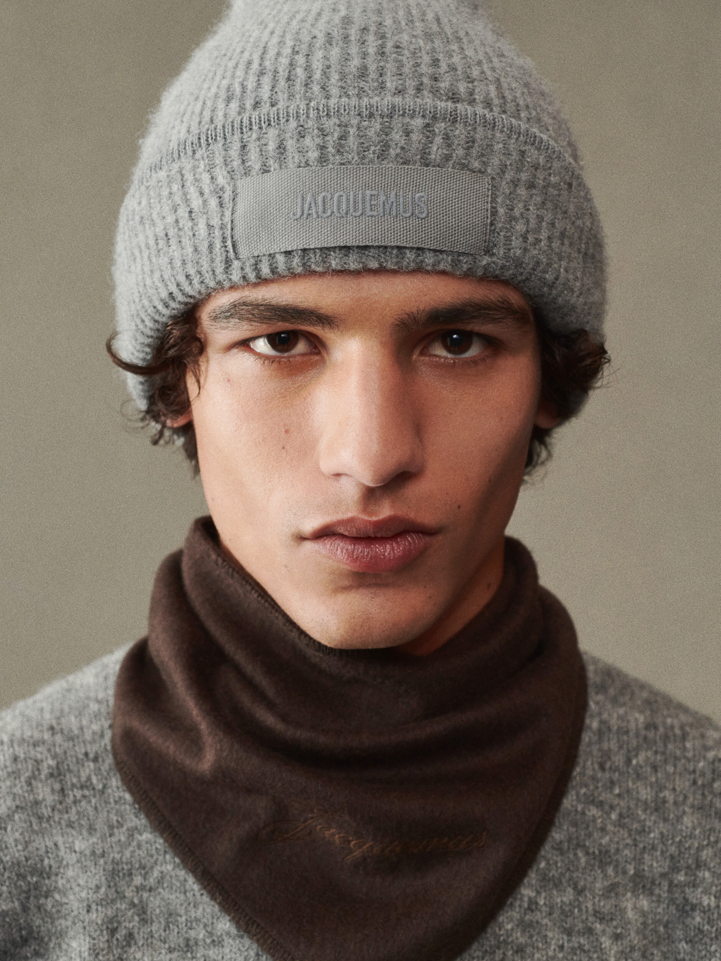 The Gros Grain beanie, Grey | JACQUEMUS UAE