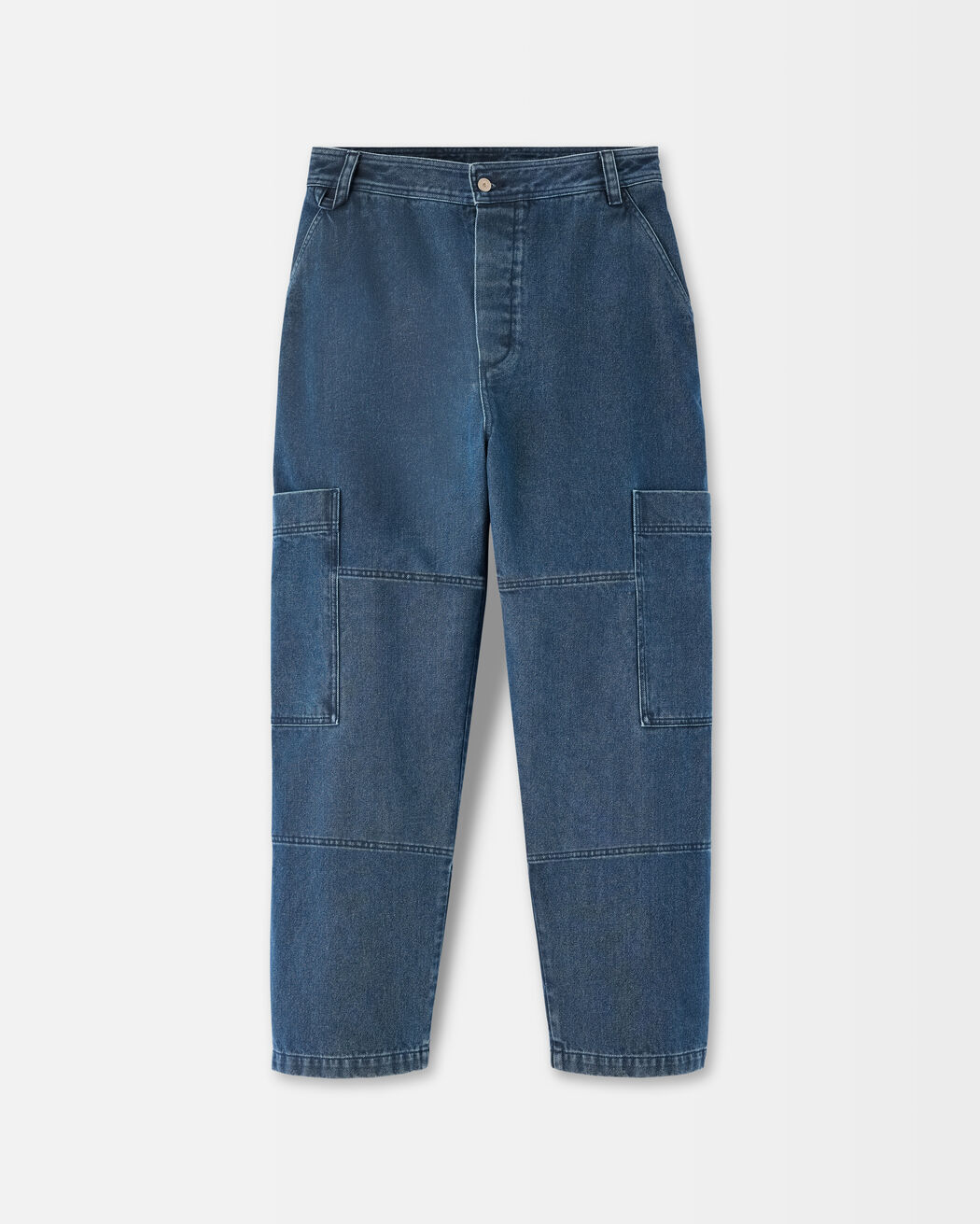 The Carré de-Nîmes denim cargo pants jacquemus the carr de n mes denim cargo pants