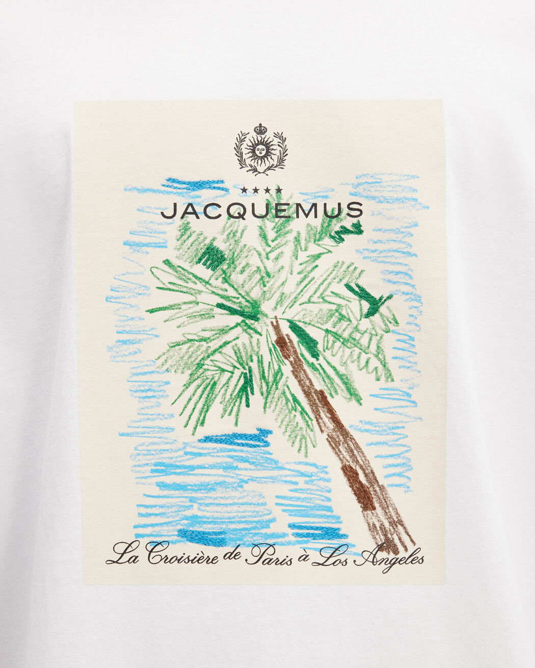 The Marino تي شيرت jacquemus the marino تي شيرت