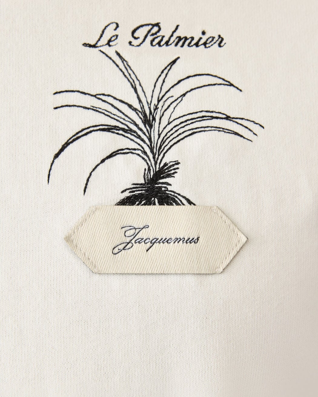 The Palmier t-shirt jacquemus the palmier t shirt