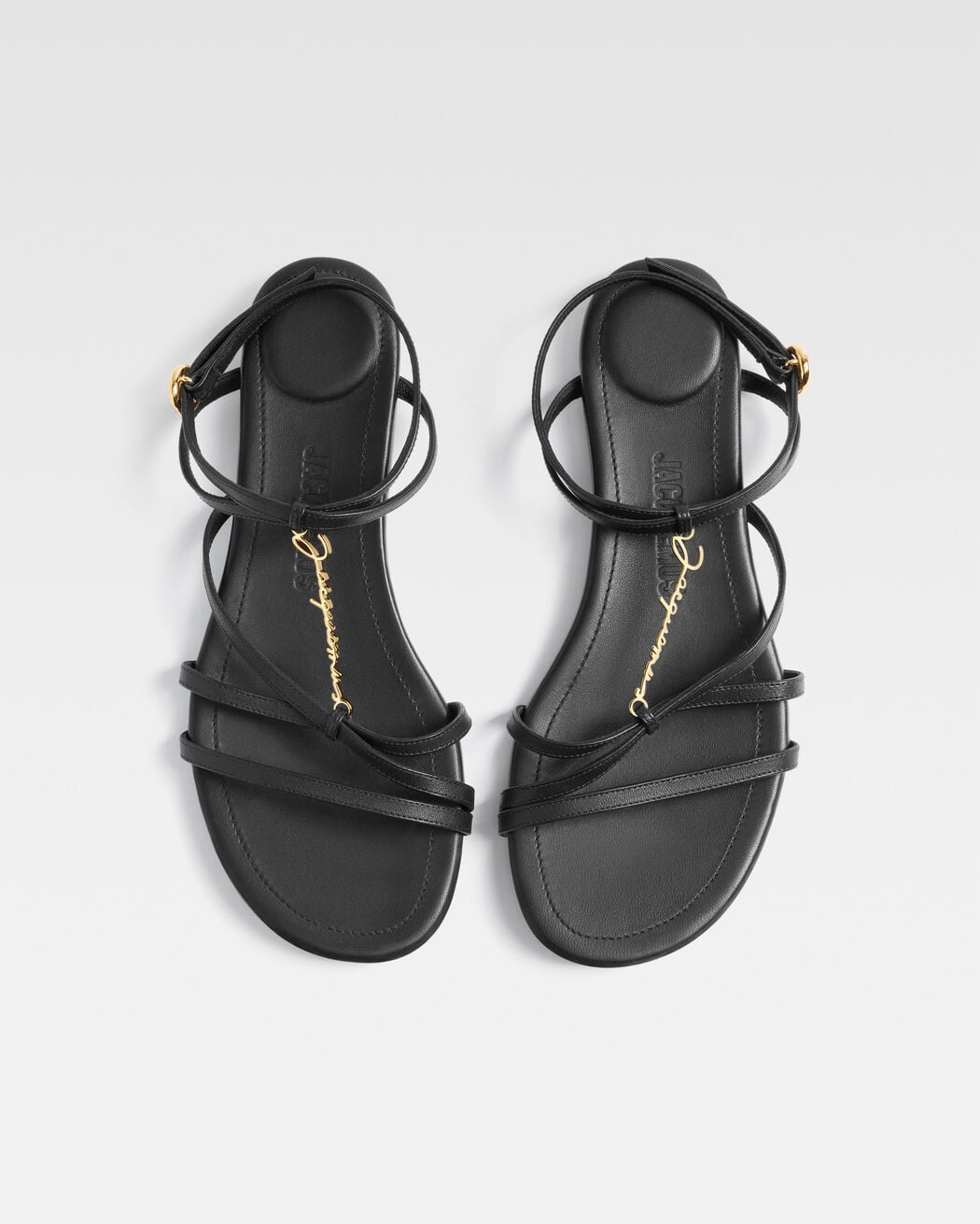 The flat Pralù sandals jacquemus the flat pral sandals