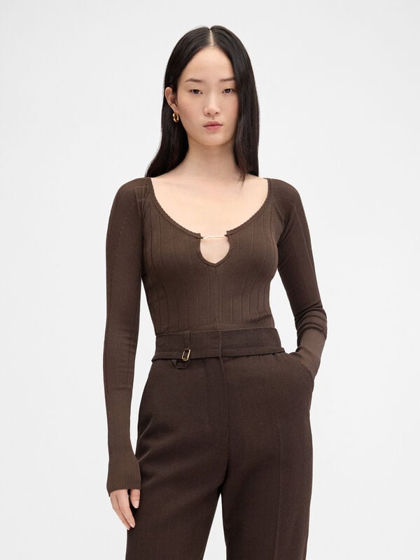 The Pralù top jacquemus the pral top