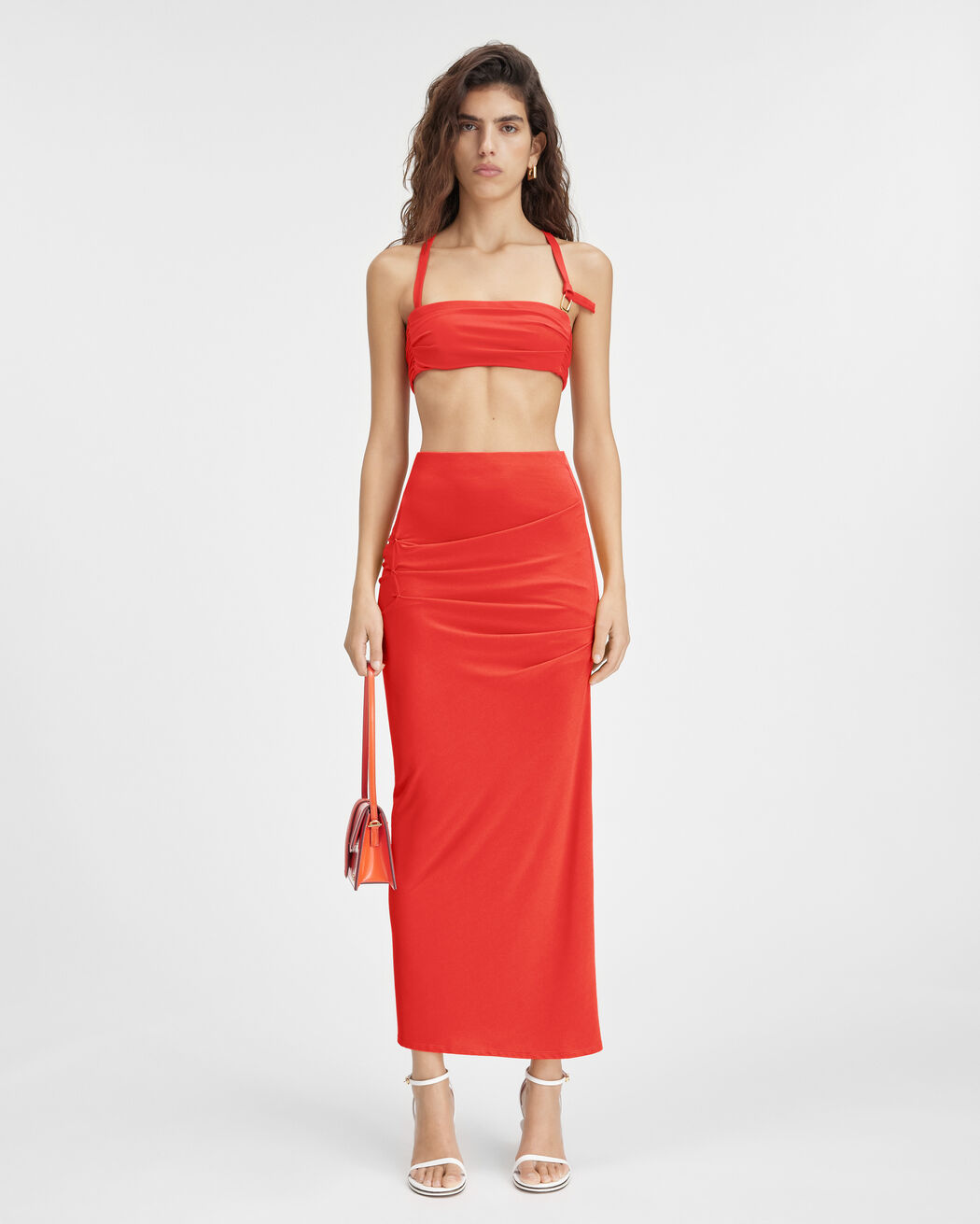 The Drapeado skirt jacquemus the drapeado skirt