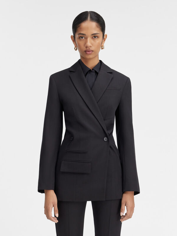 The buttoned cardigan jacquemus the tibau jacket