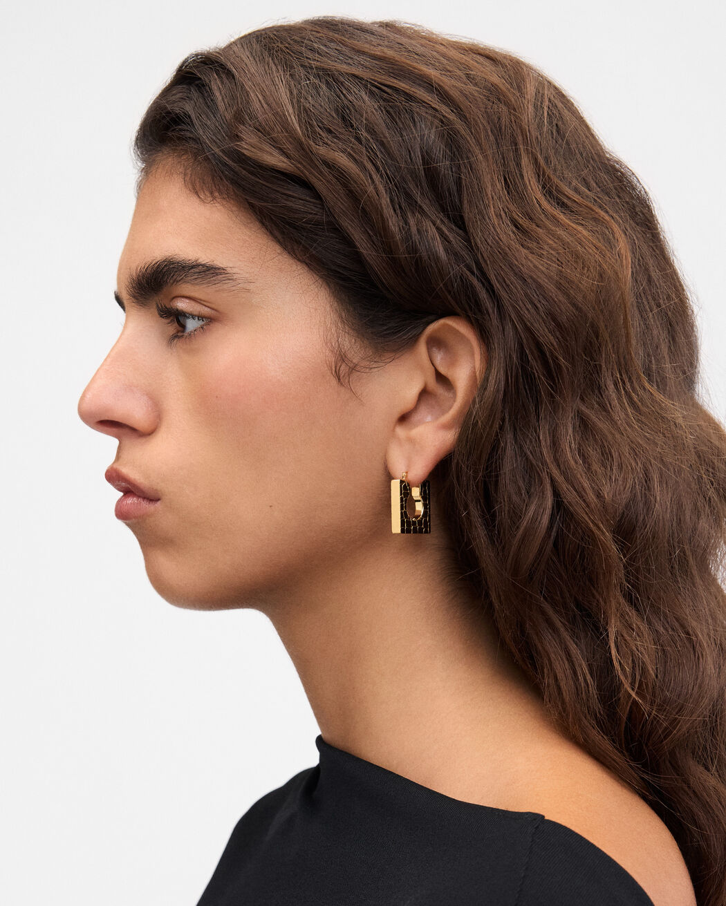 The Rond Carré earrings jacquemus the rond carr earrings