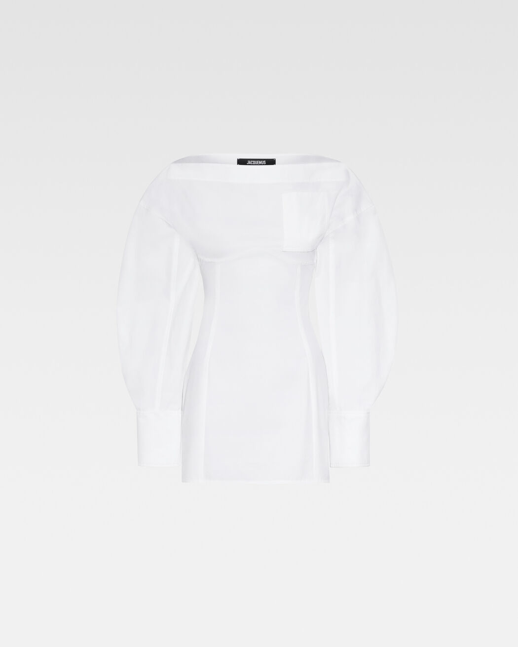 The Casaco shirt dress jacquemus the casaco shirt dress