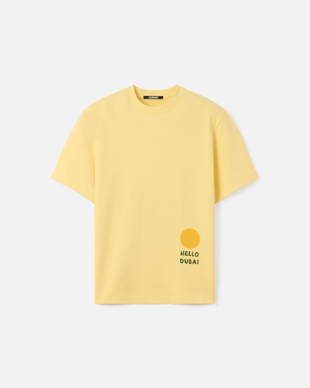 The Hello Dubai t-shirt jacquemus the hello dubai t shirt