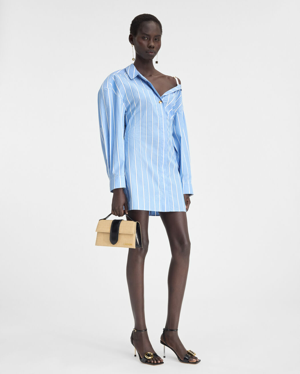 فستان La Mini Robe Chemise jacquemus فستان la mini robe chemise