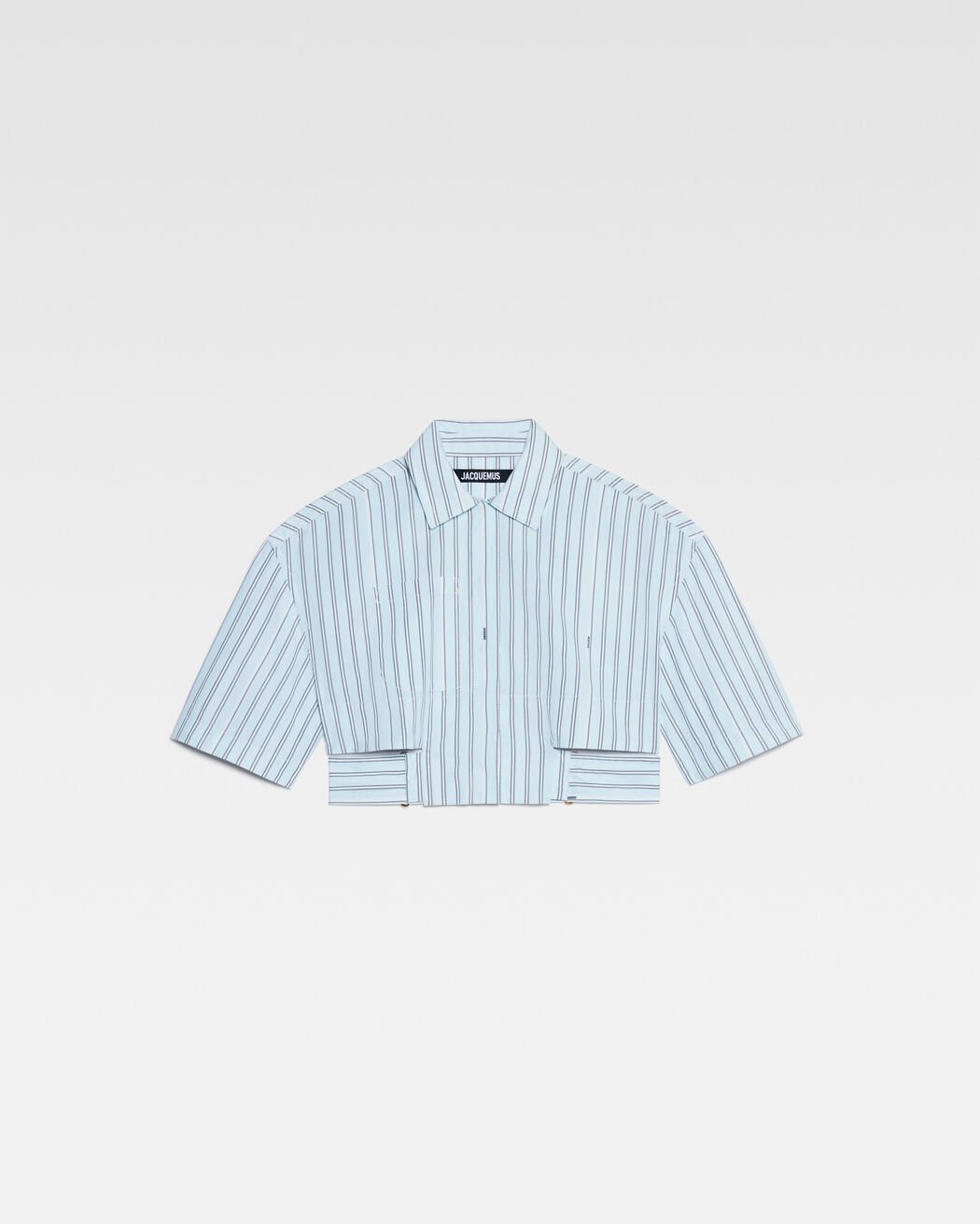 The Bari cropped shirt jacquemus the bari cropped shirt