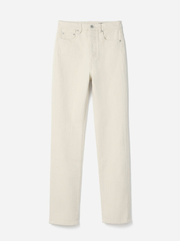The de-Nîmes Palma denim pants jacquemus the de n mes palma denim pants