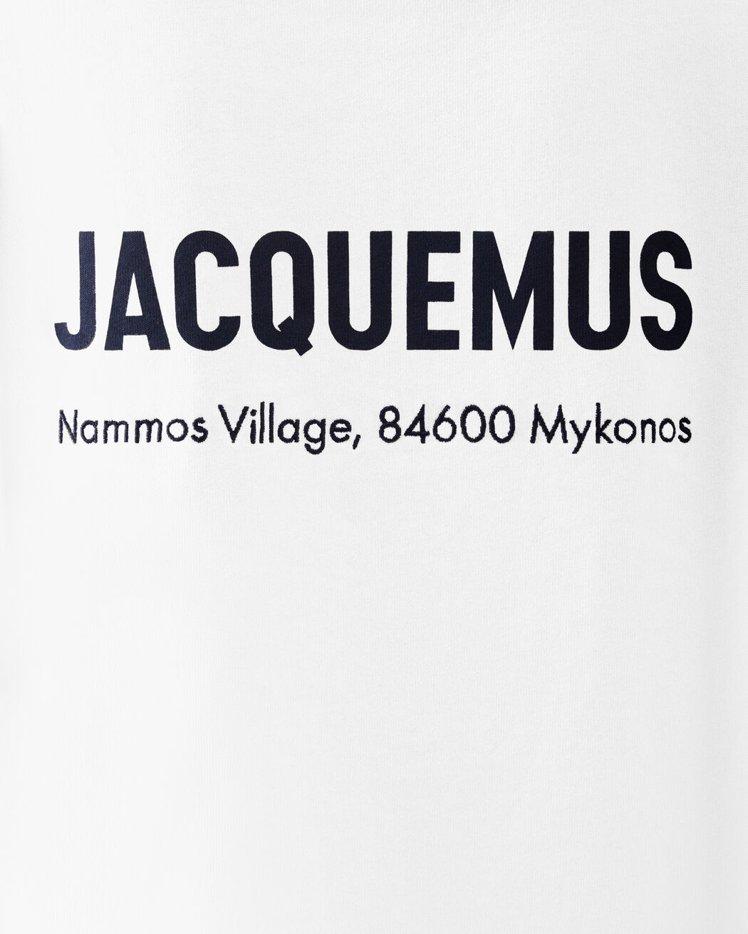 The Ibiza address t-shirt jacquemus the ibiza address t shirt