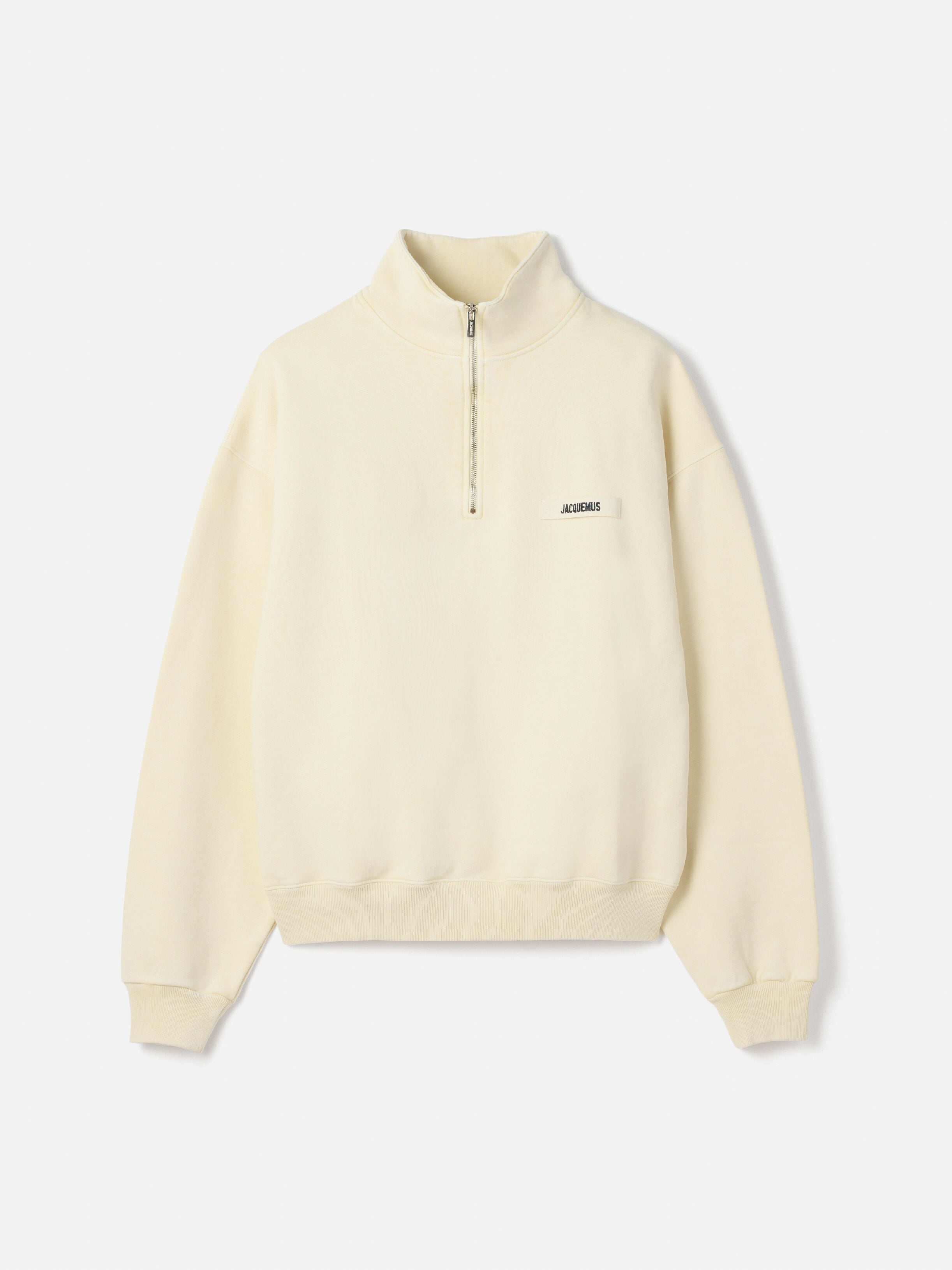 The Gros Grain Zipped-rollneck Sweatshirt