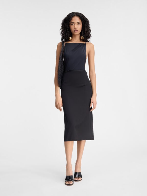 The Notte skirt jacquemus the notte skirt