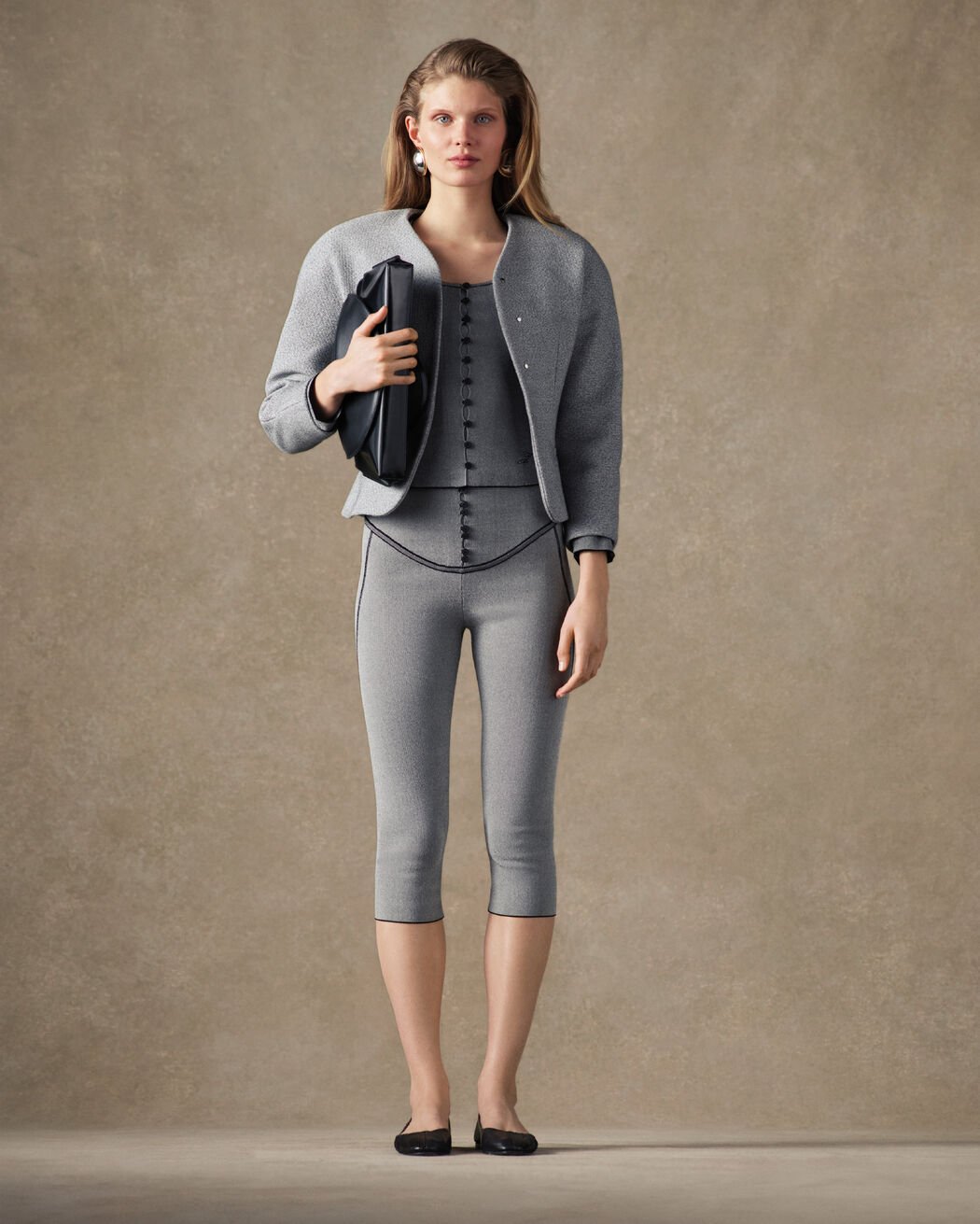 The mini Ovalo jacket jacquemus the mini ovalo jacket