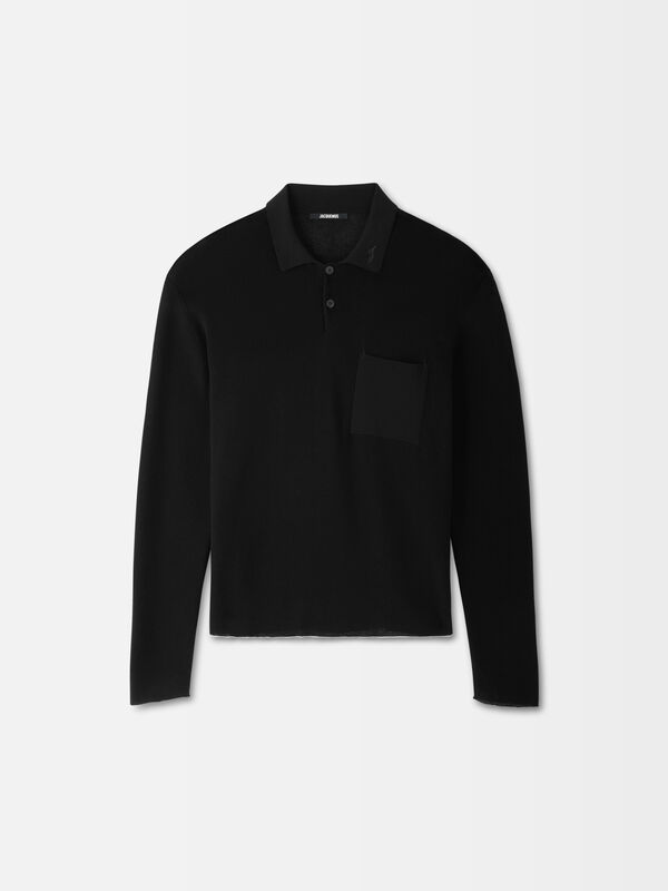 The Tricot polo shirt jacquemus the tricot polo shirt