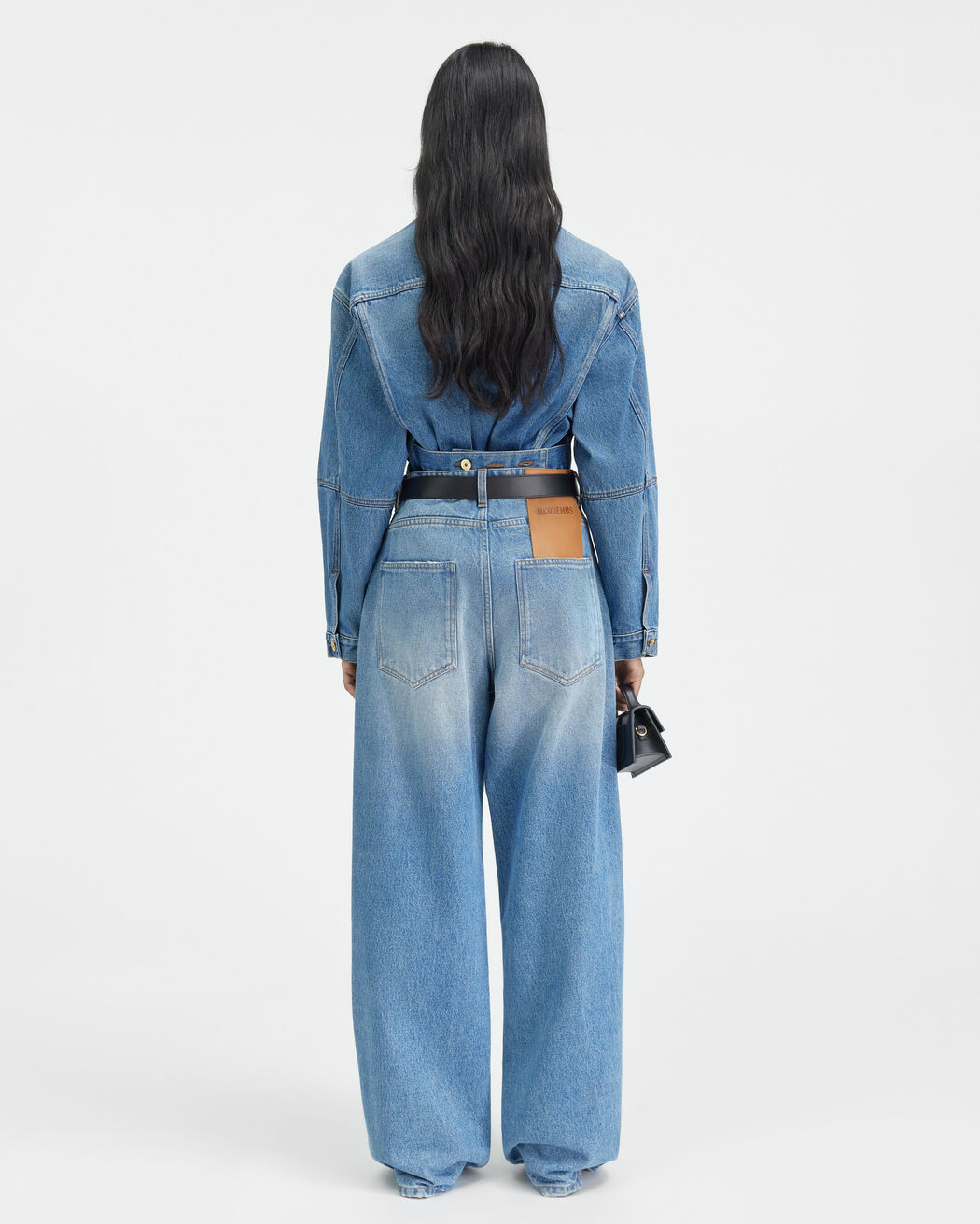 The wide de-Nîmes denim pants jacquemus the wide de n mes denim pants