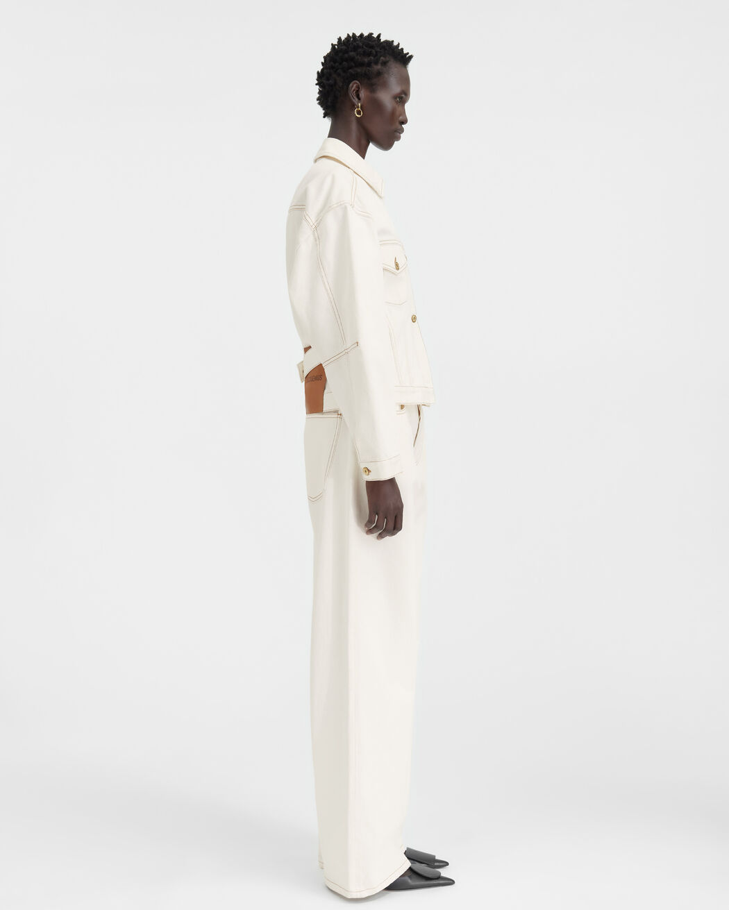 The denim de-Nîmes jacket jacquemus the denim de n mes jacket