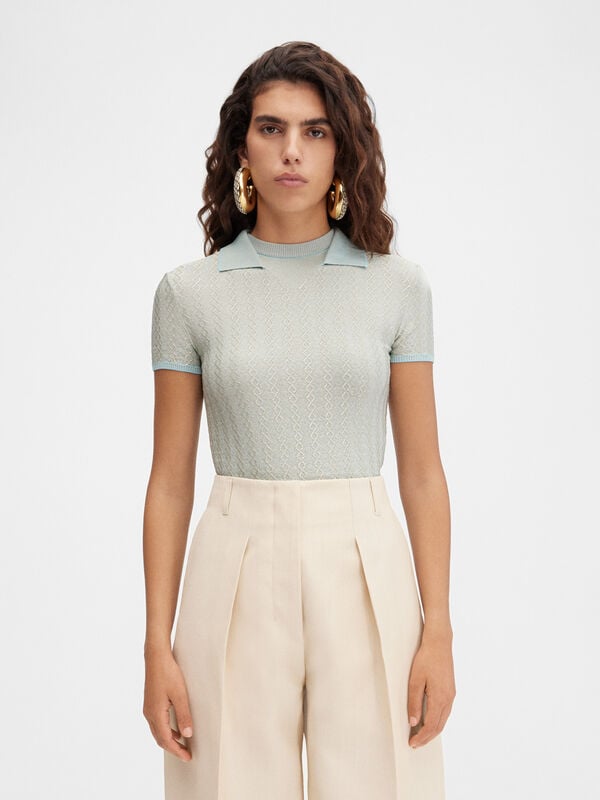 The Marino polo shirt jacquemus the marino polo shirt