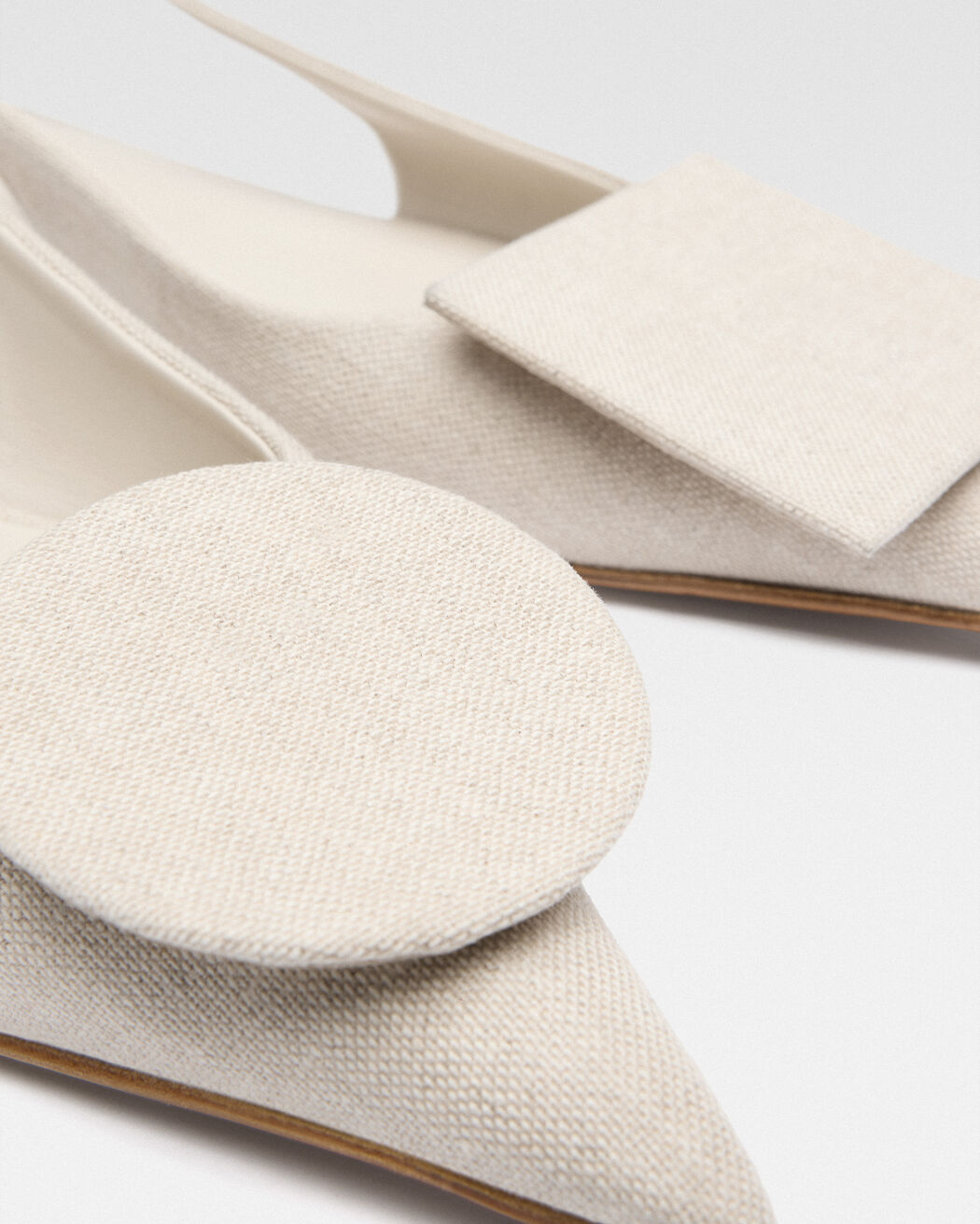 The flat Duelo slingbacks jacquemus the flat duelo slingbacks