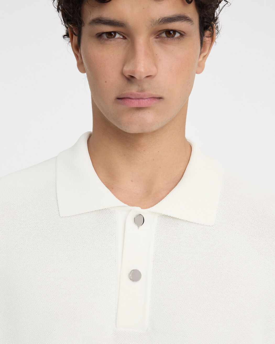 The knit polo shirt jacquemus the knit polo shirt