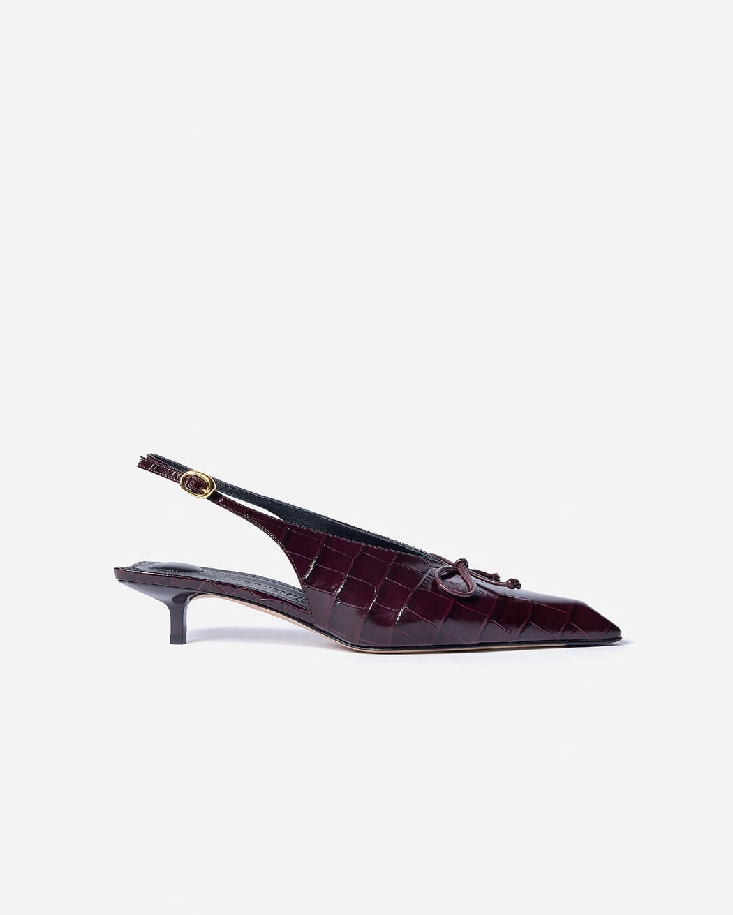 حذاء بكعب عالٍ وحزام خلفي The high Cubisto jacquemus حذاء بكعب عالٍ وحزام خلفي the high cubisto